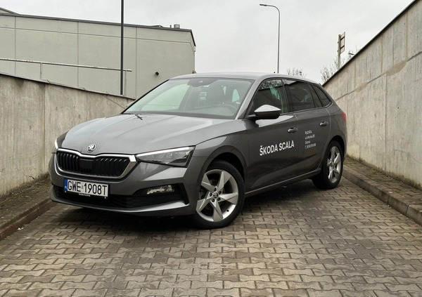 Skoda Scala cena 86990 przebieg: 9419, rok produkcji 2023 z Radzionków małe 172